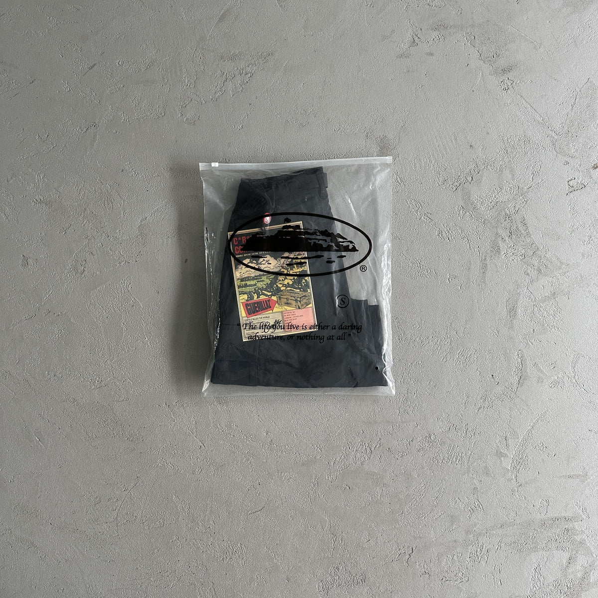 Corteiz Black Cargo Shorts