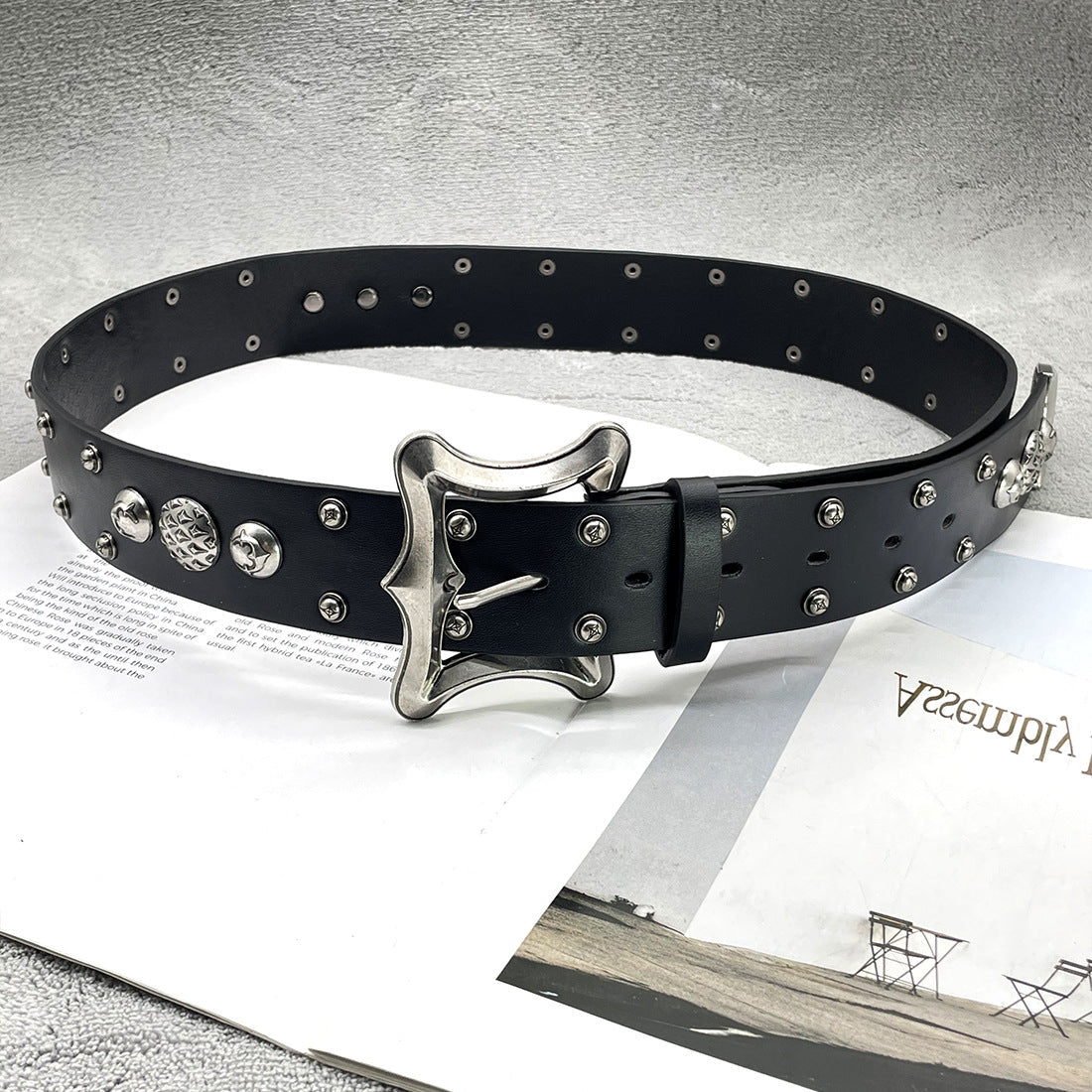 Chh Chrome Heart Belt Sacred Sword Cross Belt